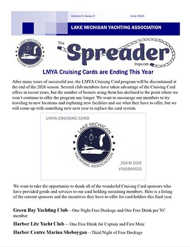 Thumbnail view of the Spreader newsletter for June 2026. Text not intended to be read.